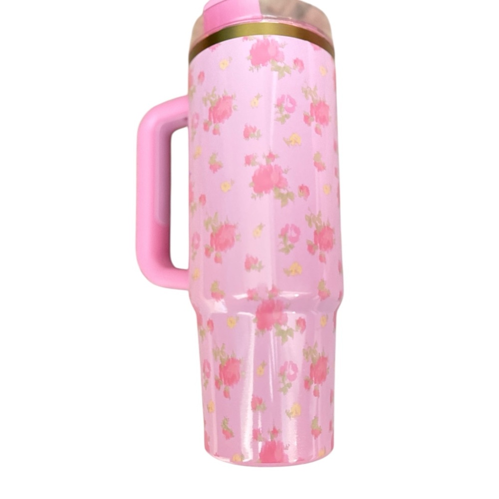 LoveShackFancy x Stanley Pink Floral Box 30oz. NIB - Picture 7 of 9